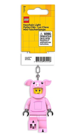 LED Key Light Piggy Guy Key Chain (LEDLITE)