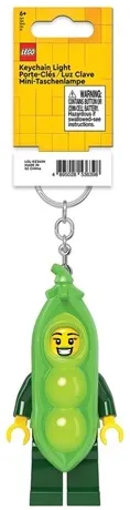 LED Key Light Peapod Costume Girl Key Chain