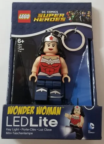 LED Key Light Wonder Woman (Dark Blue Legs) Key Chain (LEDLITE)
