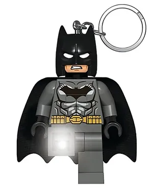 LED Key Light Batman Gray Key Chain (LEDLite) - Tagged Version