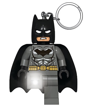 LED Key Light Batman Gray Key Chain (LEDLite) - Tagged Version