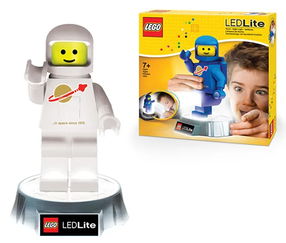 LED Torch / Night Light Classic Space Astronaut White