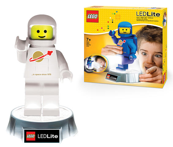 LED Torch / Night Light Classic Space Astronaut White