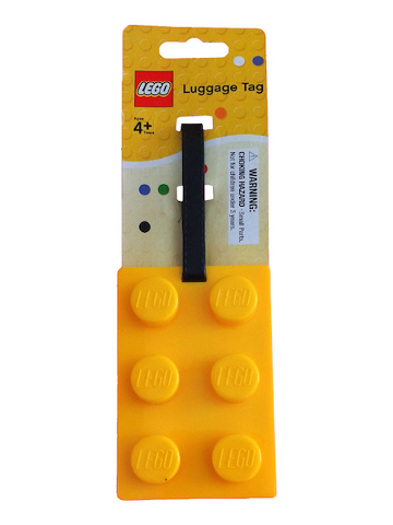 Bag / Luggage Tag, LEGO Plate 2 x 3