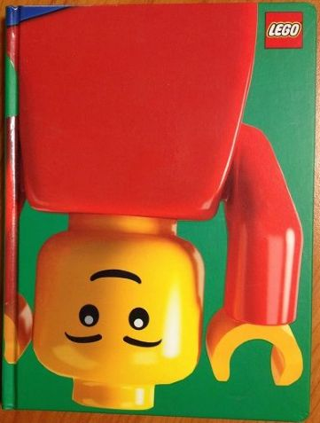 Notebook, Minifigure Upside Down Hardcover Journal, 80 sheets