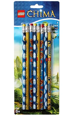 Pencil, 8 Pack LEGENDS OF CHIMA