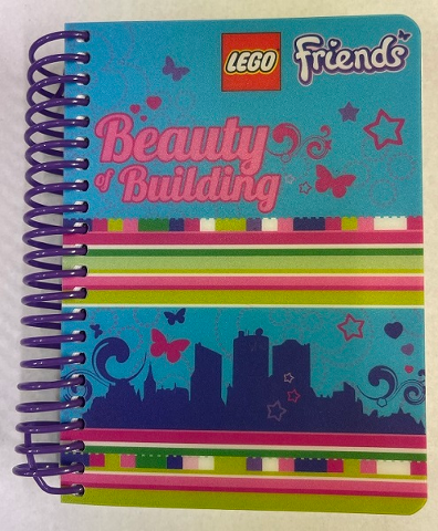 Notebook, Friends 'Beauty of Building', Spiral Bound, 200 Sheets