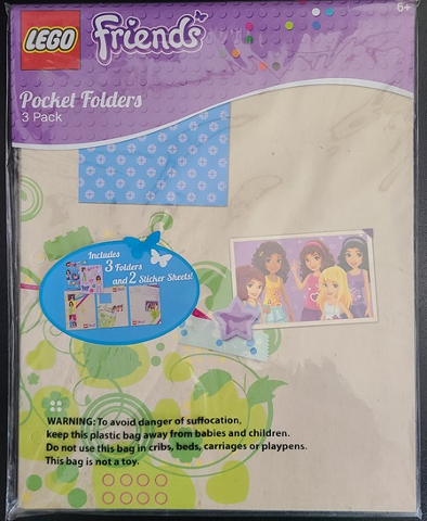 Folder, Friends, 3 Pack, 3 Punch Holes