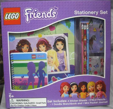 Stationery Set, Friends 9 Piece