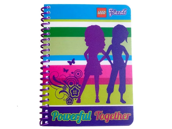 Friends Powerful Together Mini Pocket Journal / Notebook with Blank Pages, 100 Sheets