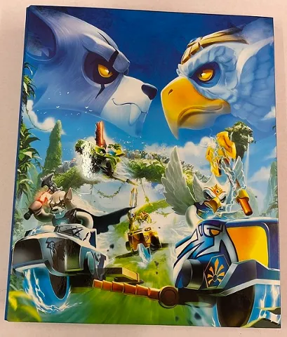 Binder, LEGENDS OF CHIMA, A4 2-Ring Binder