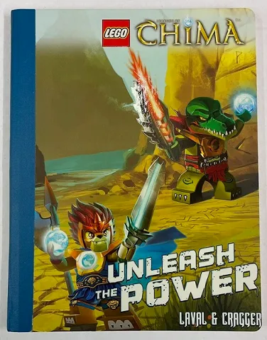 Notebook, LEGENDS OF CHIMA - Unleash the Power - 100 Wide Ruled Sheets