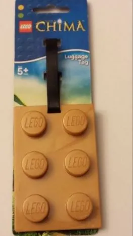 Bag / Luggage Tag, LEGO Plate 2 x 3, LEGENDS OF CHIMA