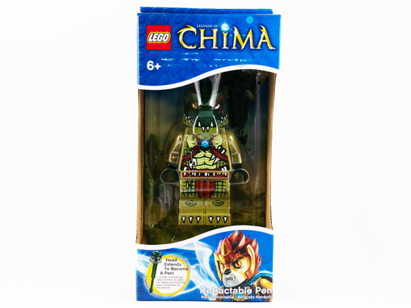 Legends of Chima Pen, Cragger Minifigure, Retractable