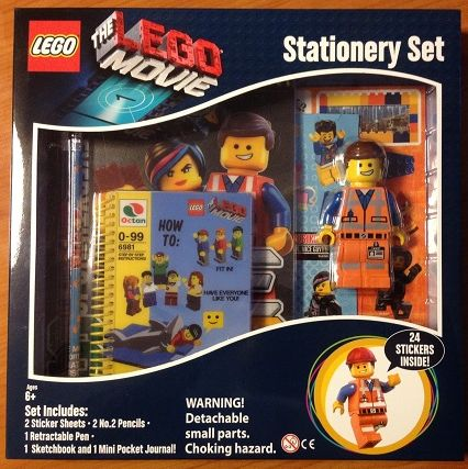 Stationery Set, The LEGO Movie 7 Piece