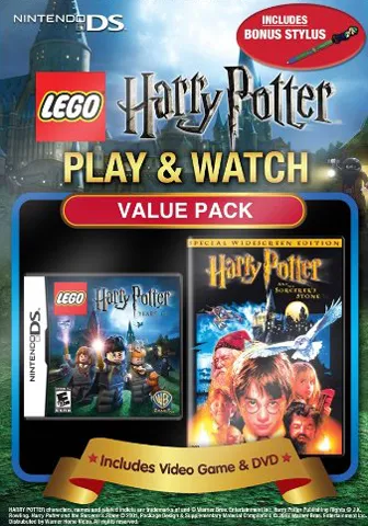 Harry Potter: Years 1-4 - Nintendo DS (Play & Watch Value Pack)