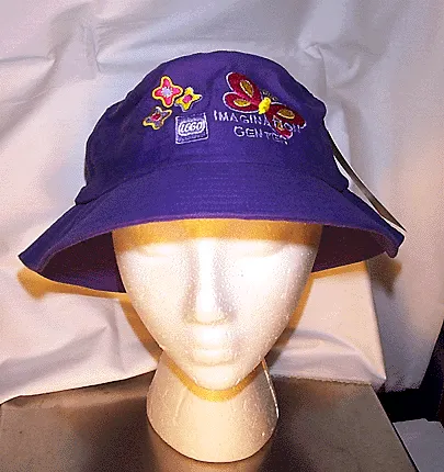 Hat, Imagination Center Floppy Hat, Purple