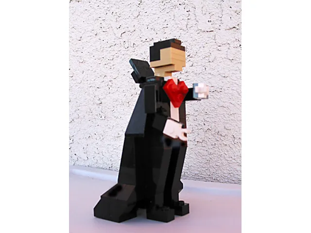 Miniland Figure in Vampire Costume (Glued)