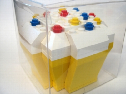 Legoland California 10th Birthday Cupcake Box (Glued Separate Base & Lid)