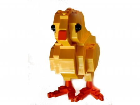 Easter Chick (Glued)