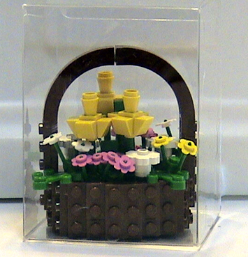 Easter Flower Basket (Glued)