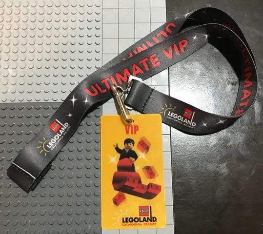 Lanyard with 3D Card and Ultimate VIP pattern