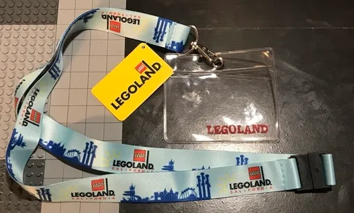 Lanyard with Sleeve and LEGOLAND California Pattern