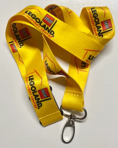 Lanyard with LEGOLAND Discovery Center Pattern