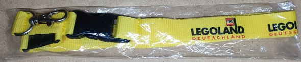 Lanyard with 'LEGOLAND DEUTSCHLAND' Pattern