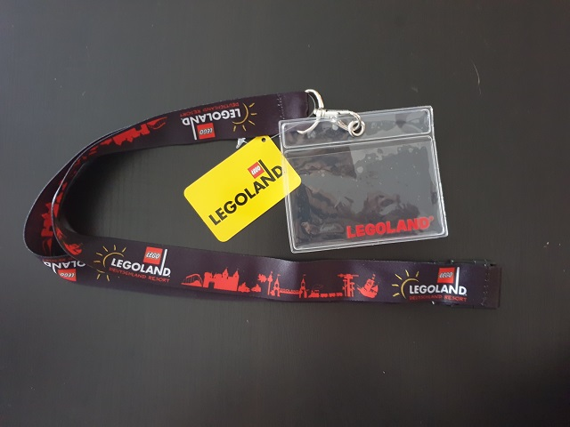 Lanyard with Sleeve, Skyline and LEGOLAND DEUTSCHLAND RESORT Pattern