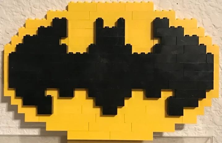 Batman Symbol (Glued)