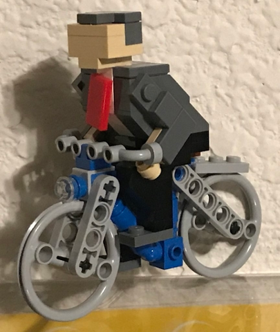 Miniland Biker Figure (Glued)