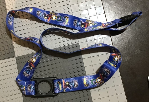 Drink Bottle Holder Strap with Chima Legoland Florida Pattern