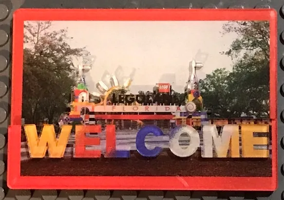 Magnet 3D, LEGOLAND Florida Resort Pattern