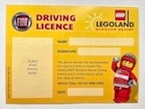 Card, Driving Licence (License), Legoland Windsor
