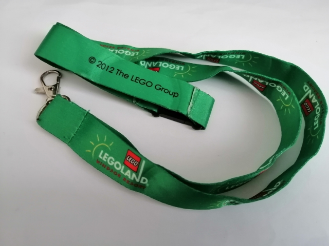 Lanyard with LEGOLAND Windsor Resort Pattern
