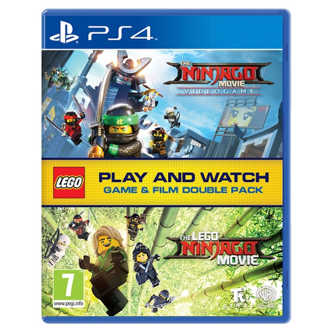 The LEGO NINJAGO Movie Videogame - Sony PS4 (Play and Watch Game & Film Double Pack)