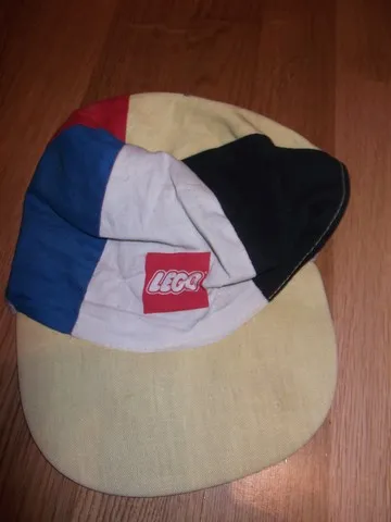 Ball Cap, Classic LEGOLAND Colors with Lego Logo Pattern, Yellow Bill