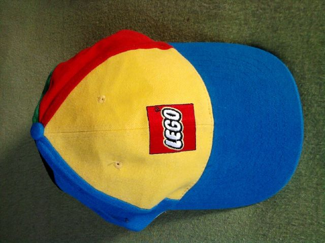 Ball Cap, Classic Colors with Lego Logo Pattern, Blue Bill