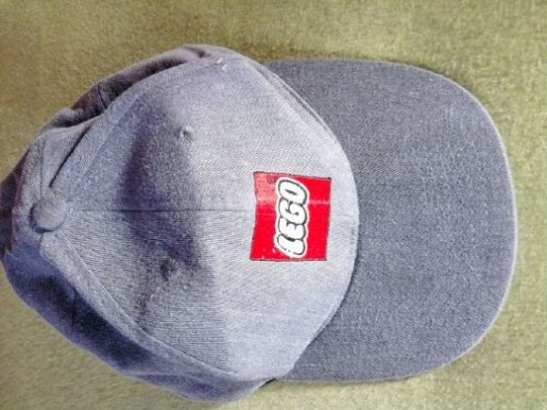 Ball Cap, LEGO Logo Pattern, Gray