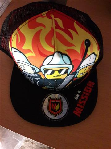 Ball Cap, LEGO City Firemen Pattern