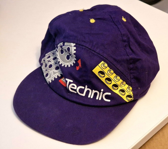 Ball Cap, LEGO TECHNIC Logo, Gears and Brick Pattern