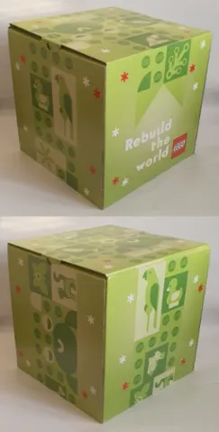 Display Carton Cube, Rebuild the World