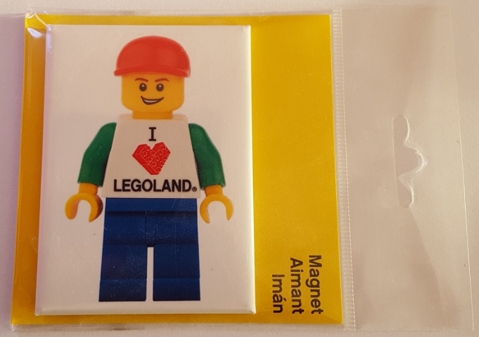 Magnet Flat, Minifigure I Brick LEGOLAND Male