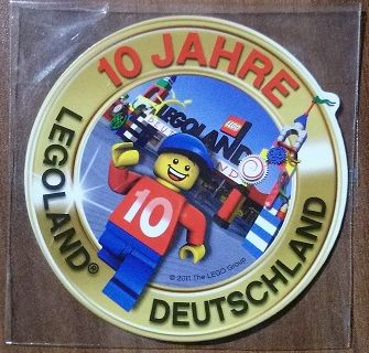 Magnet Flat, 10 Jahre LEGOLAND Deutschland
