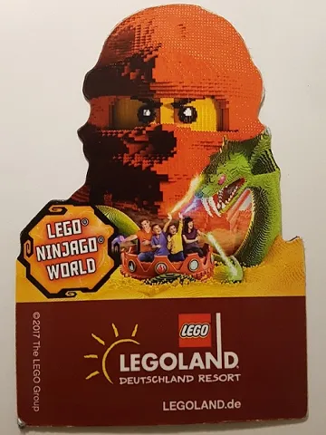 Magnet Flat, LEGOLAND Deutschland Resort - Lego Ninjago World