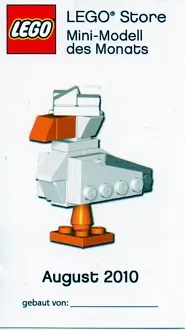 Mini-Modell des Monats-Karte - 2010 08 August, Möve