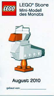 Mini-Modell des Monats-Karte - 2010 08 August, Möve