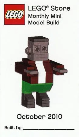 Monthly Mini Model Build Card - 2010 10 October, Frank (Monster)