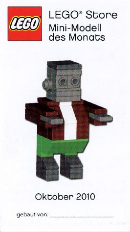 Mini-Modell des Monats-Karte - 2010 10 Oktober, Frankenstein